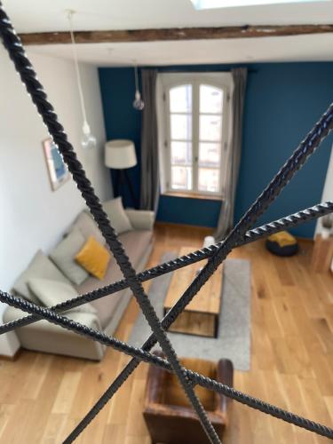 duplex avec vue sur les arènes