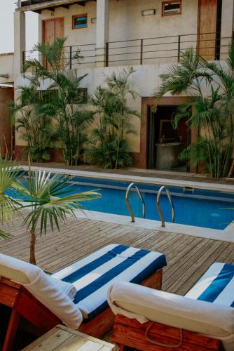 Úszómedence, Hotel Casa Tota in Todos Santos