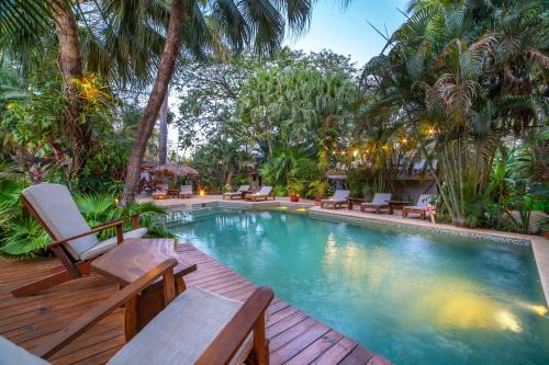 สวน, Hotel Pasatiempo in ทามารินโด