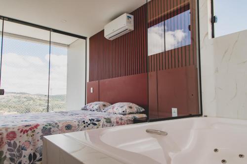 Masszázs, Suite Luxo com Piscina Privativa e Jacuzzi in Nazare Paulista