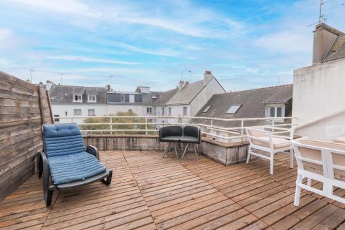 Appartement avec grande terrasse centre St-Nazaire