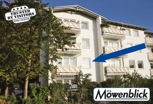 Möwenblick in Ostseebad Sellin, Deutschland