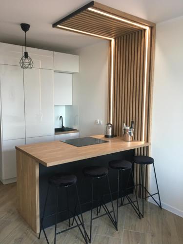 Nowoczesny Apartament z widokiem na jezioro