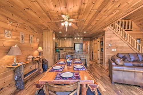 Dreamy Ellijay Resort Cabin with Game Room and Decks! in Ellijay, USA