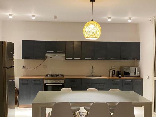 주방, Fouka bay luxurious chalet in 자위야트 아일라트 누