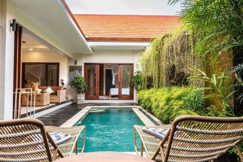 Cozy 2-bed villa with pool 5 mins to finns beach Bali