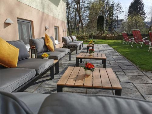 Kert, Hotel Alexa in Bad Mergentheim Városközpont