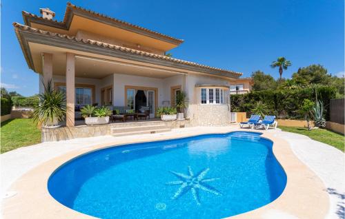 Awesome Home In Cala Bona With Kitchen