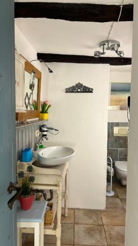 Fürdőszoba, Villa Velo in Meinhard