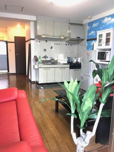 오키나와 본섬 Cozy Family room KY apartment 3성급 싱글룸 수영장