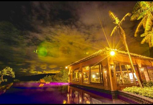 Étterem, Villas Resort Pra-tagy Ocean Beach Paraiso a Beira Mar in Pescaria