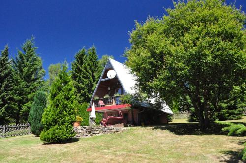 Finnhütte im Herzen des Thüringer Wald/ Haus Alwin - Heidersbach