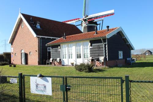 Landelijk slapen bij molen in Ovezande 4C