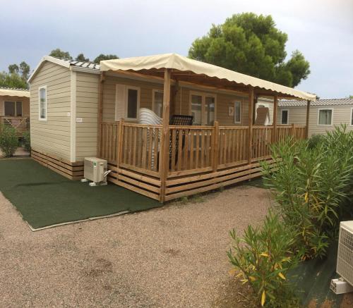 Stacaravan 69083 TyBreizh Vakantie in Mar Estang gîte à louer Saint-Nazaire