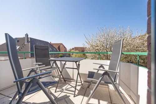 Rõdu/terrass, Meer Appartement in Busum