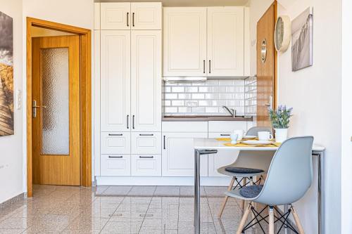 köök, Meer Appartement in Busum