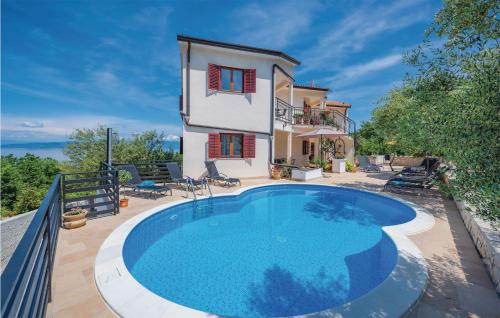 Lovely Apartment In Labin With Heated Swimming Pool