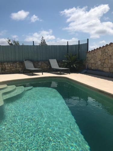 Piscina, appartement en rez de villa in Carros
