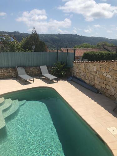 Piscina, appartement en rez de villa in Carros