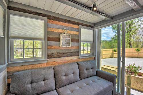 Blairsville Tiny Home with Covered Furnished Deck!