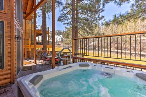 Expansive Cabin with Hot Tub and Ski Slope Views! - Big Bear Lake