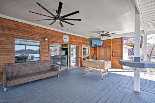 Lake of the Ozarks Gem Dock and Outdoor Space!