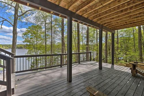 Waterfront Cottage with Boat Dock and 3 Decks!