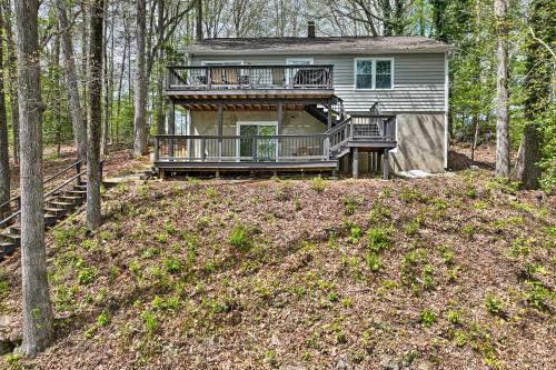 Waterfront Cottage with Boat Dock and 3 Decks!