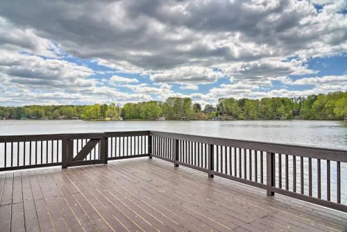 Waterfront Cottage with Boat Dock and 3 Decks!