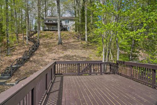 Waterfront Cottage with Boat Dock and 3 Decks!