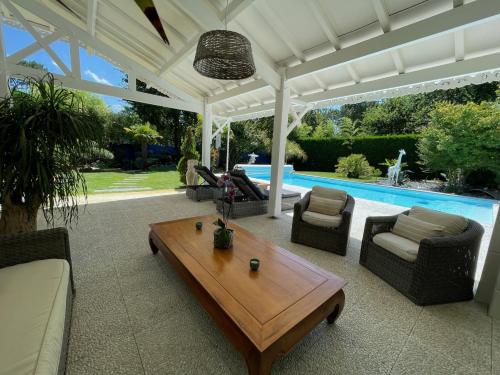 設施, La Maison Blanche de Lanton in 朗通