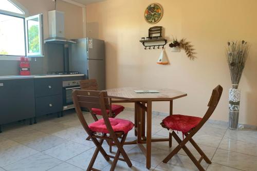 ห้องครัว, Appartement La Campagne in บัว โฌลอง