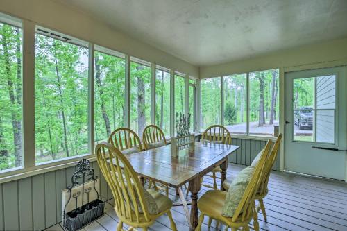 Lakefront Jacksons Gap House with Deck Dock and Views - image 3