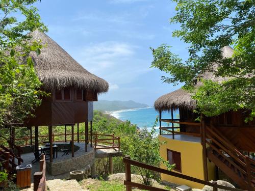 Uitzicht, Ecohabs Tequendama - Parque Tayrona in Santa Marta