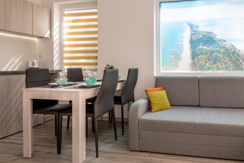 Villa LINNE - pok 2, 3 i 4-os, apartamenty z aneksami, WiFi, plaża 7min, centrum - 300m – Jastrzebia Gora, NY