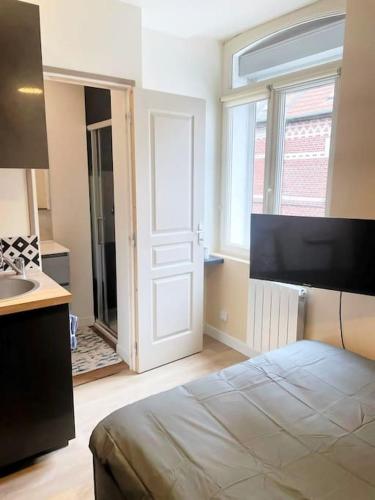 Studio Netflix & Bed - Location saisonnière - Amiens