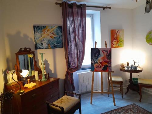 La chambre de Garance et ses couleurs d'art