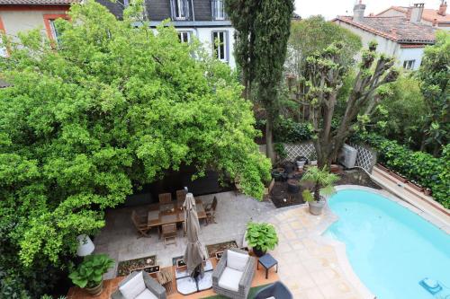 Les Hauts de Marengo, piscine privee gîte à louer Toulouse