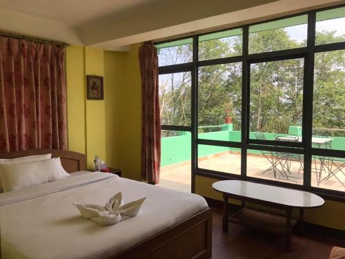 View, Hotel New Dragon in Nagarkot