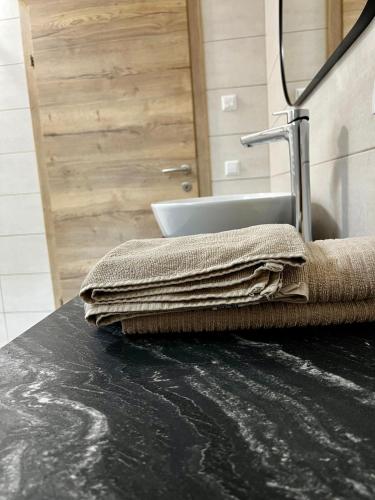 kopalnica, Premium Apartment direkt am Golfpark Klopeiner See in Grabelsdorf