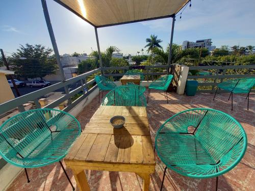 Bermejo Hostel in La Paz, Mexico