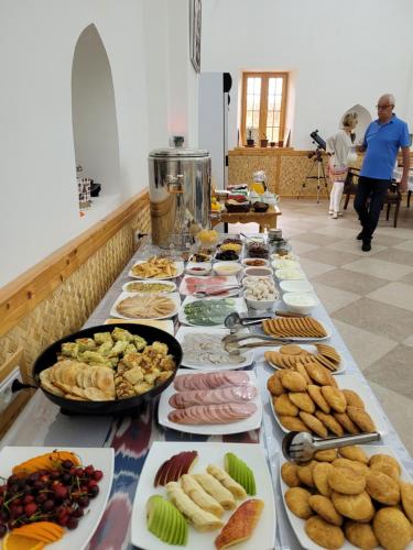 Restaurant, madrasah Polvon-Qori boutique hotel XIX century in Khiva