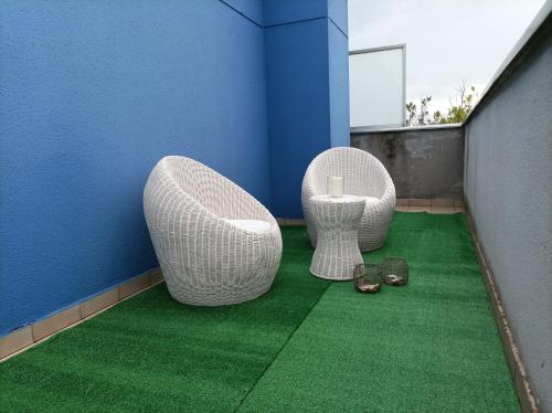  Ático acogedor con gran terraza, Ferienwohnung in Camargo