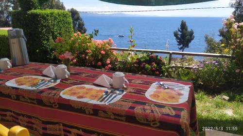 陽台/露台, Tikawasi Homestay Comunidad Pueblo Isla Amantani José Luis (Tikawasi Homestay Comunidad Pueblo Isla Amantani Jose Luis) in 普諾海濱