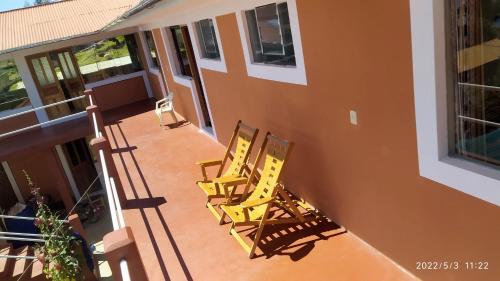 陽台/露台, Tikawasi Homestay Comunidad Pueblo Isla Amantani José Luis (Tikawasi Homestay Comunidad Pueblo Isla Amantani Jose Luis) in 普諾海濱