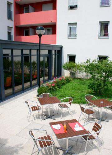 balkong/terrass, Appart hotel Odalys Lyon Bioparc in Lyon