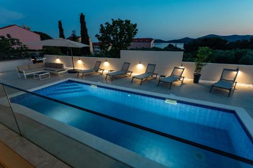 Luxury sea view villa Biograd - Accommodation - Biograd na Moru