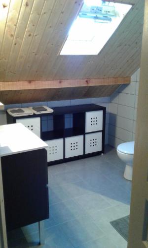 ห้องน้ำ, Chambre d'hotes des Poisets in ดิโวน เล บาน