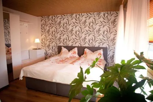 Gästezimmer im Grünen Haus in Thum, Deutschland