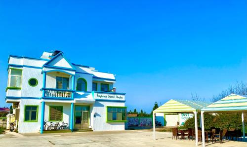 Unterkunft von außen, 澎湖北吉光背包客民宿 Bayhouse Hostel Penghu near Penghu Wanganyu